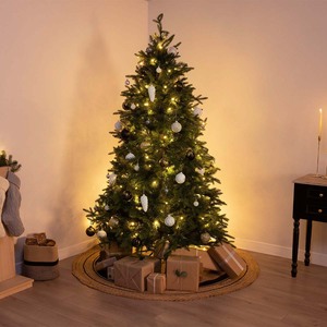 Pre-Lit Faux Nordic Christmas Tree