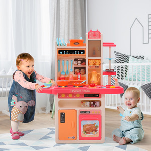 Kids Kitchen Playset Spraying Mist Kitchen for Kids