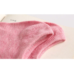 Versatile Elegance 3.6.9-pair Solid Colour Women's Boat Socks Random Colour