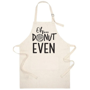 Oh Donut Even Linen Adults Apron