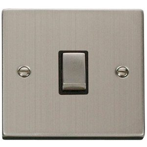 Stainless Steel 1 Gang 20A Ingot DP Switch