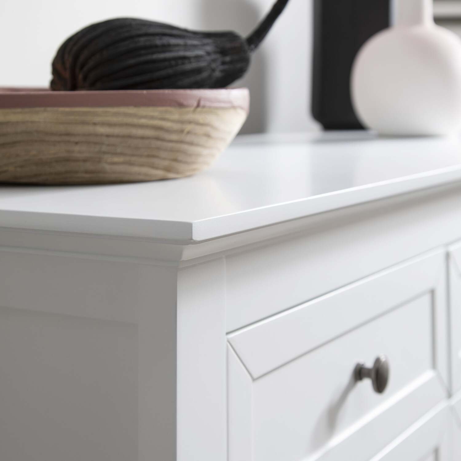 Karlstad Sideboard In Classic White - White