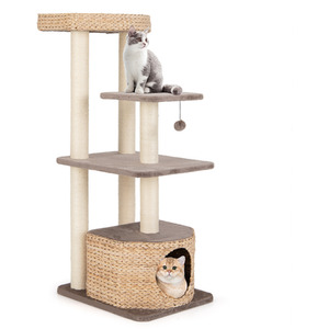 Cats Climbing Tower Kitty Activity Center