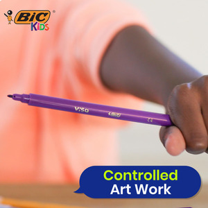 BIC Kids Visa Colouring Pens - Fine Tip Pack of 20 Colours