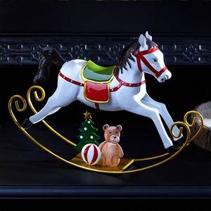 Christmas Rocking Horse Decoration