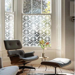 Accettura Art Deco Scallop Frosted Window Film