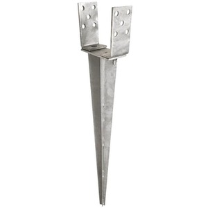 Heavy Duty Galvanised Adjustable Post Spike 70-120mm