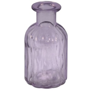 Lilac Glass Bud Vase