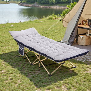 Lifeideas Foldable Camping Bed with Mattress