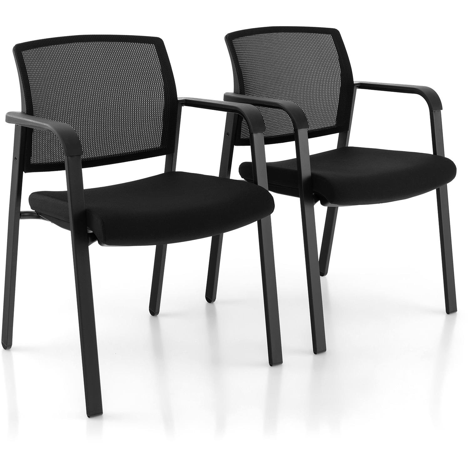 Set Of 2 Office Conference Chair - Black