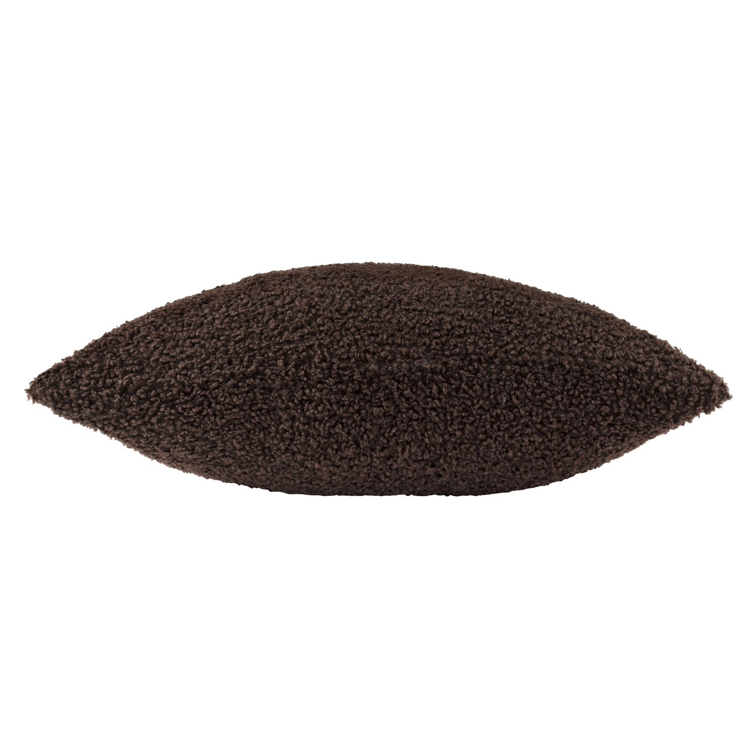 Cabu Chunky Boucle Cushion - Brown Feather 55cm
