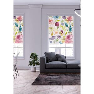 Lister Cartwright Floral Patterned Blackout Roller Blinds