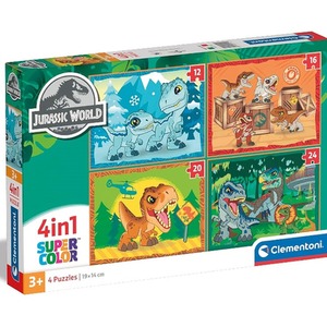 Jurassic World 4 in 1 Puzzle Set