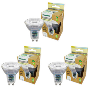 Platinum Dimmable RefLED GU10 Ultra-Efficient Warm White LED Bulb - 3 Pack