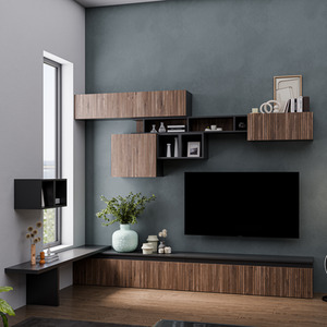 Burgos Wall Mounted Entertainment Center