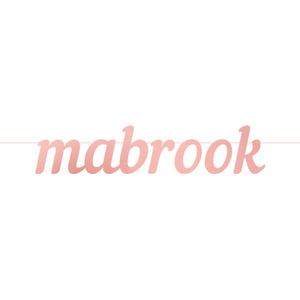 Mabrook Letter Banner RG