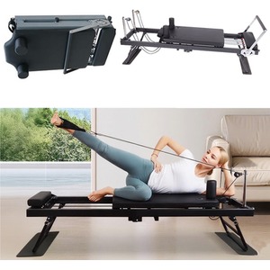 Pilates Reformer Home Gym Folding Stretch Machine