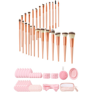 Makeup Brush and Tool Set