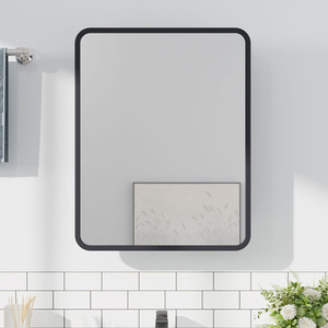 Lifeideas Rectangular Bathroom Mirror Cabinet