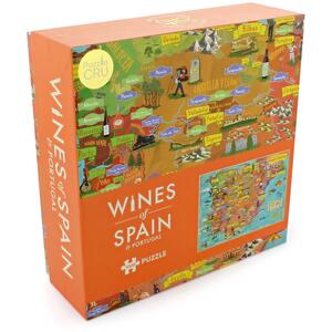 Wines of Spain and Portugal 1000 Piece Puzzle
