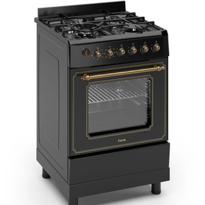 60cm Freestanding Dual Fuel Cooker-Wok Burner-T.Fan