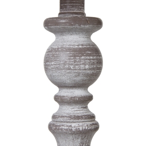 Dunum Column Table Lamp With Elegant Linen Shade