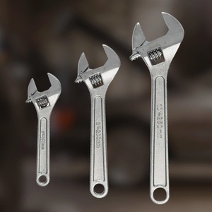 3pc Adjustable Wrench Spanner Set