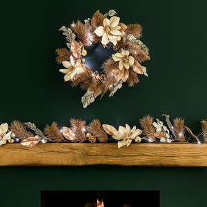 Christmas Garland and Wreath Set