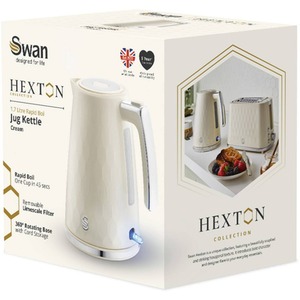 Hexton 1.7L 3KW Kettle Cream