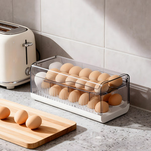 Lifeideas 2-Tier Rolling Egg Holder