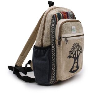 Small Backpack Bohdi Tree Design MultiColor