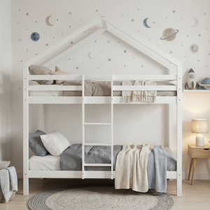 Kirstine 3ft Single Bunk Bed with Safety Rails