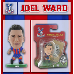 SoccerStarz Crystal Palace Joel Ward - Home Kit  Classic  5cm Figure