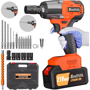 21V Cordless Impact Wrench 550Nm with Accessories