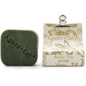 Agnes Cat Fig Solid Shampoo Bar Travel Friendly Vegan