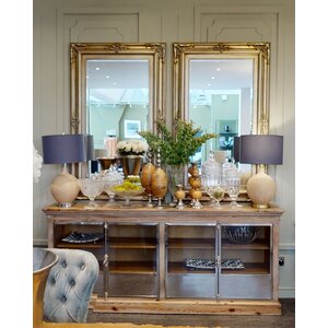 Josie Silver Oval Wall Mirror