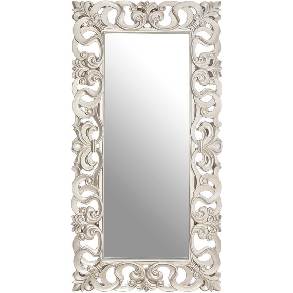 Mataram Teardrop Black Natural Rattan Wall Mirror