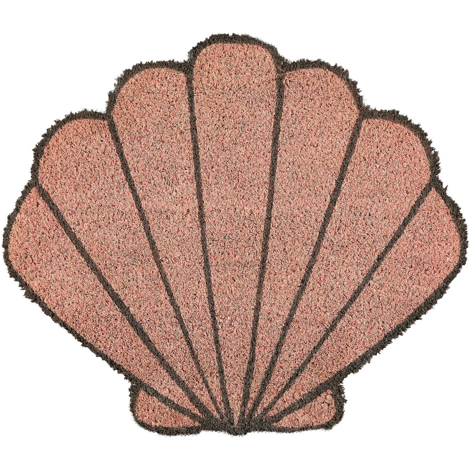 Interiors By Premier Filta Shell Doormat - Brown