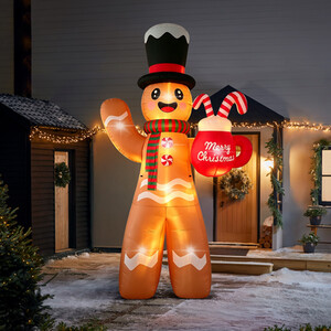 Gingerbread Festive Inflatable