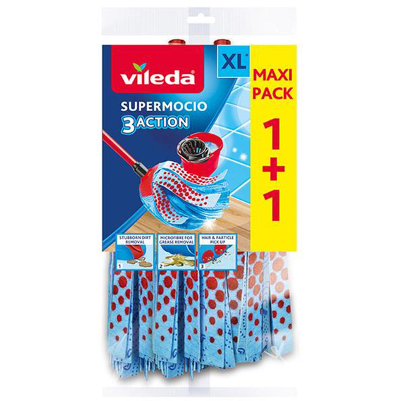 Vileda SuperMocio 3Action XL Twin Refill.