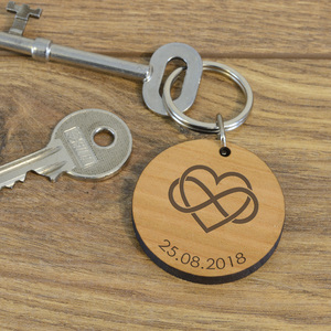 Personalised Infinty Key Ring