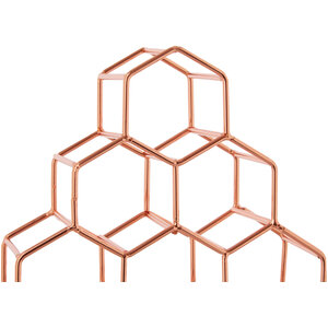 Vertex 10 Bottle Copper Plated Spice Rack