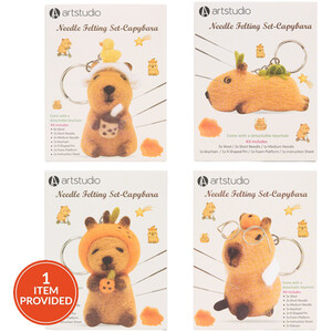 Capybara Needle Felting Set