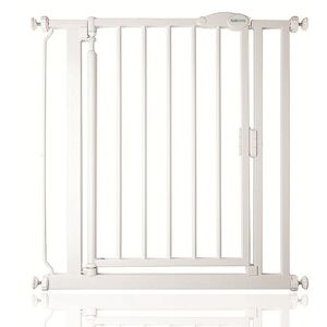 Safetots Pressure Fit Self Closing Stair Gate, 75cm - 82cm, White