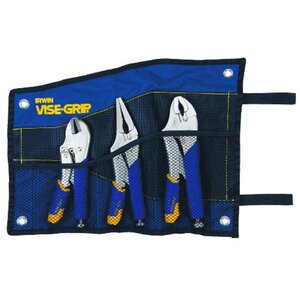 IRWIN Fast Release Locking Pliers Set Of 3 7R 9Ln & 10Wr