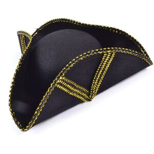 Bristol Novelty Unisex Adults Pattern Tricorn Hat