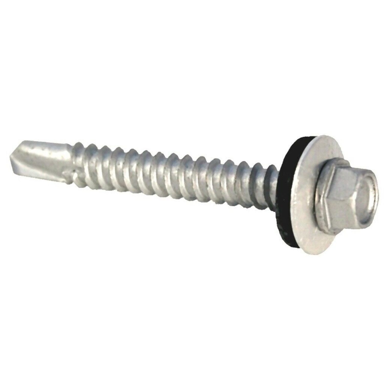 Picardy Self Drilling Roofing Screws (Pack Of 50) - Silver / Silver