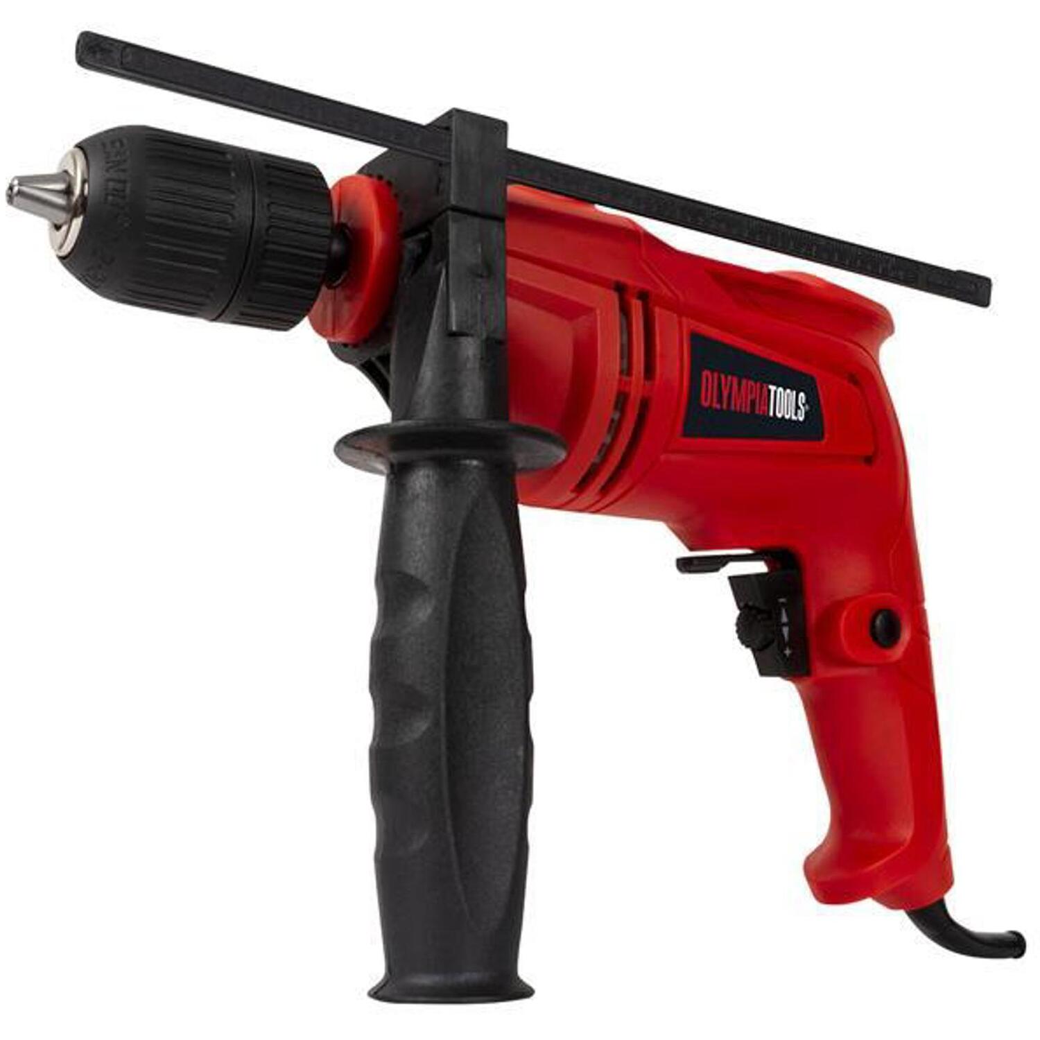 79 Olympia Power Tools HD600 Hammer Drill 600W 240V 13mm 1/2” Keyless Chuck - Image 8