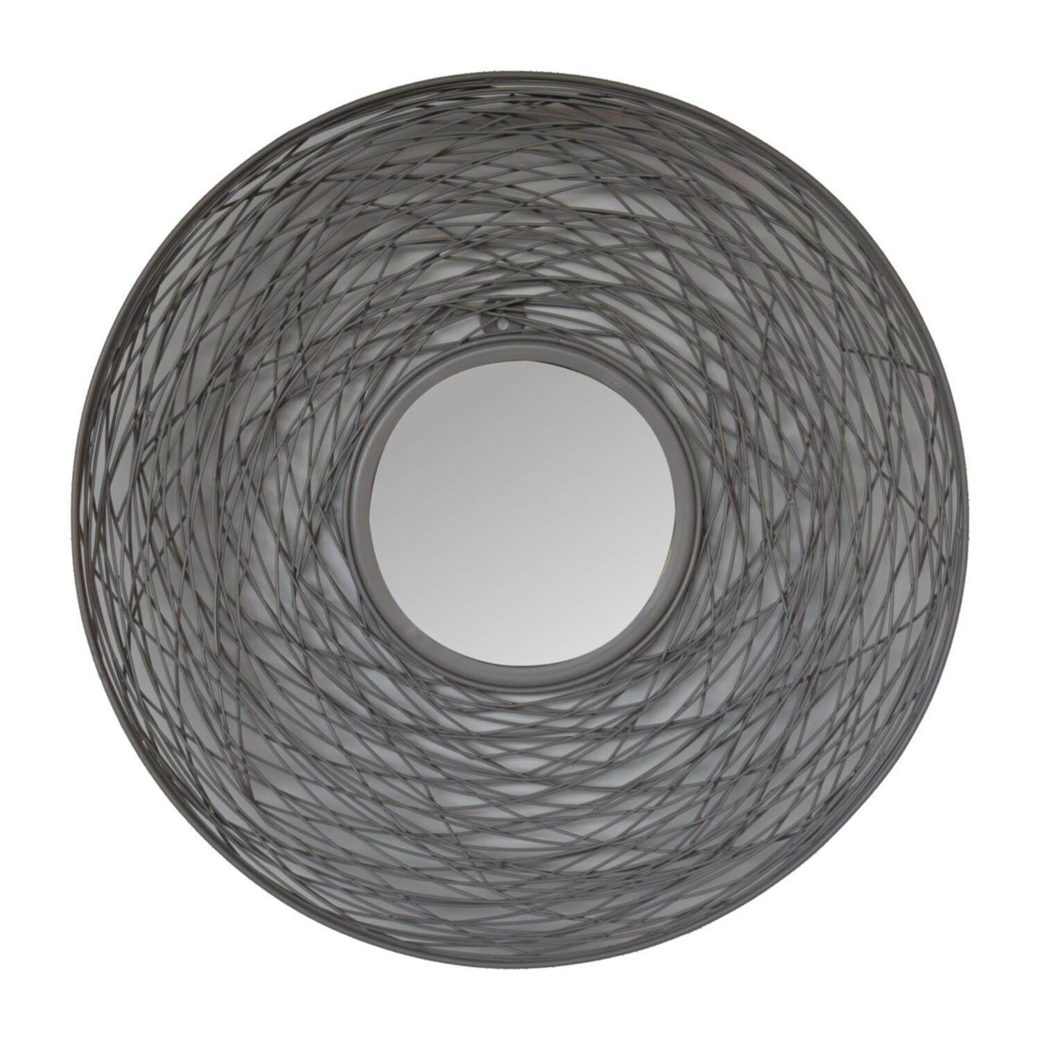 Image of Round Nested Mirror - Silver