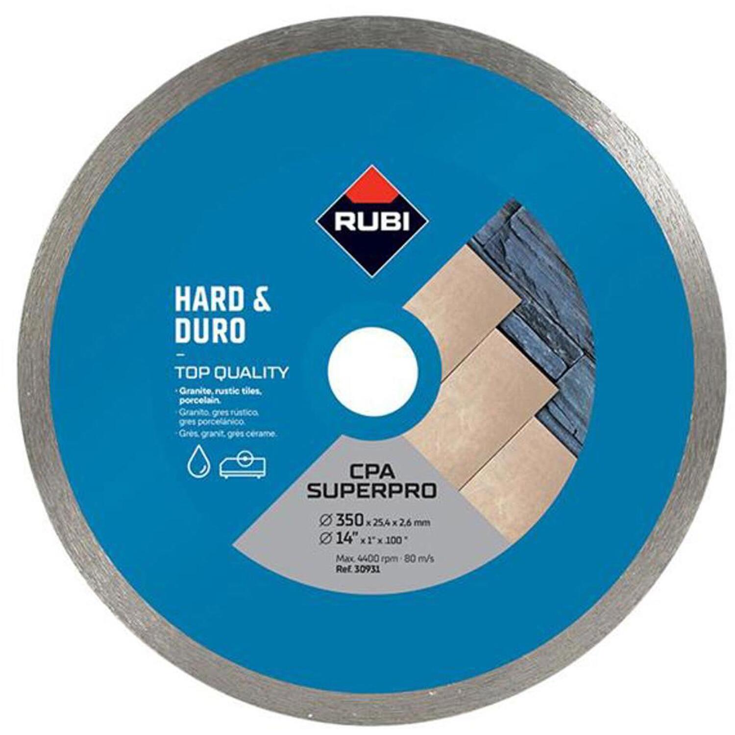 Rubi 30931 Cpa350 Continuous Rim Diamon Blade 350Mm Rub30931 - Image 4